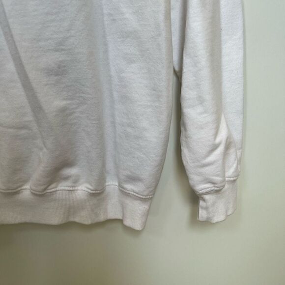 Hello Kitty Sanrio Graphic Crew Neck Sweatshirt White Pink women’s size M - Picture 8 of 9